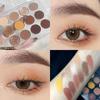 12 Colors Nude Matte Eyeshadow Palette Shiny Long Lasting Waterproof Eye Shadow Glitter Eyes Pigment Makeup Cosmetics