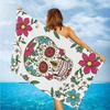 Pug Dog Sand Free Beach Towel Quick Dry Absorbent Large Bath Towels for Swimming Bathroom Spa Pool Travel Outdoor Blanket