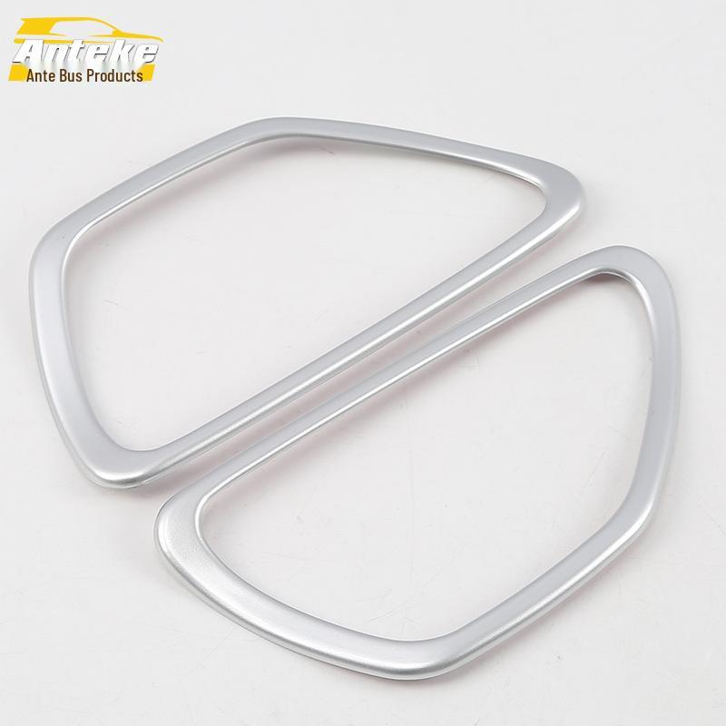 Rear Ashtray Decorative Frame for 17-5 Series: Third Row Lighter Cover Sequin Sticker