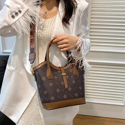 Damen-Einkaufstasche mit Griff oben, Eimer-Taschen, Luxus-Designer-Tasche, große Kapazität, modische Handtaschen, neue Schulter-Handtaschen