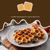 Breakfast Waffle Cake Baking Maker Pan Bubble Egg Pan Nonstick Bread Toast Frying Pan Double Side Kitchen Cooking Tool Portable