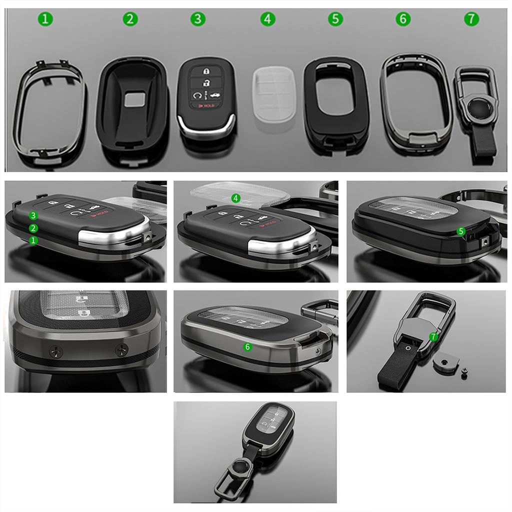 MailiMy Car Key Case, Suitable for Vezel VEZEL, Car Key Holder, Card Key Cover,