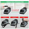 4-in-1 Electric Knife Sharpener with Adjustable Digital Display for Straight/Serrated Knives Ceramic Knives & Scissors