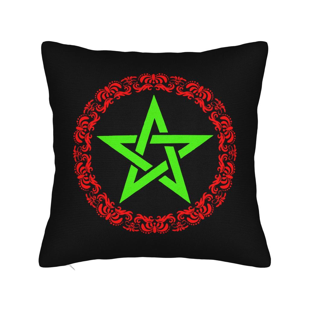 Moroccan Bloom Mandala Square Pillowcases Polyester Bed Car  Cushion Cover Creative Decor Pillow Cover 4545