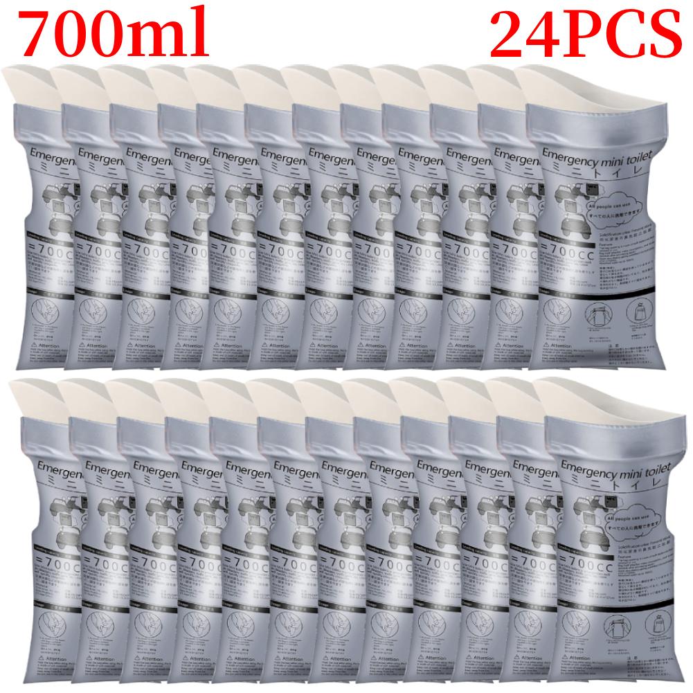 4-32 Stück Tragbare Notfall-Urinalbeutel Outdoor Camping Pinkelbeutel Einweg Reise Erbrochenenbeutel Mobile Toilette für Männer Frauen Kinder