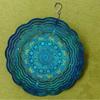 10 Zoll Hängender Windspinner mit 360 Grad Drehhaken für Outdoor Garten Balkon Deko Elegantes Windgetriebenes Design für Frühling Sommer