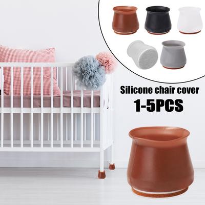 10pcs Silicon Furniture Legs Protection Chair Cover Round Anti-slip Table Feet Pad For Chair Caps Floor Protector Home Decor New