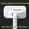 Compact Wireless UV Mite Removal Vacuum Cleaner for Beds and Sofas