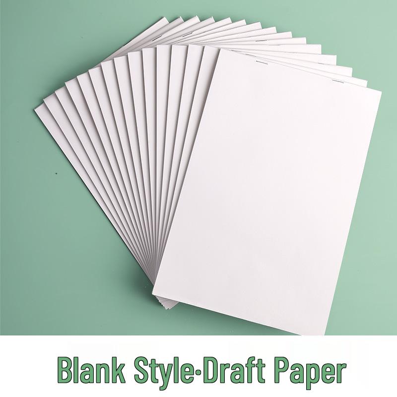 Double-Sided Thick Grid Paper Scratchpad for College and Exam Math Calculations