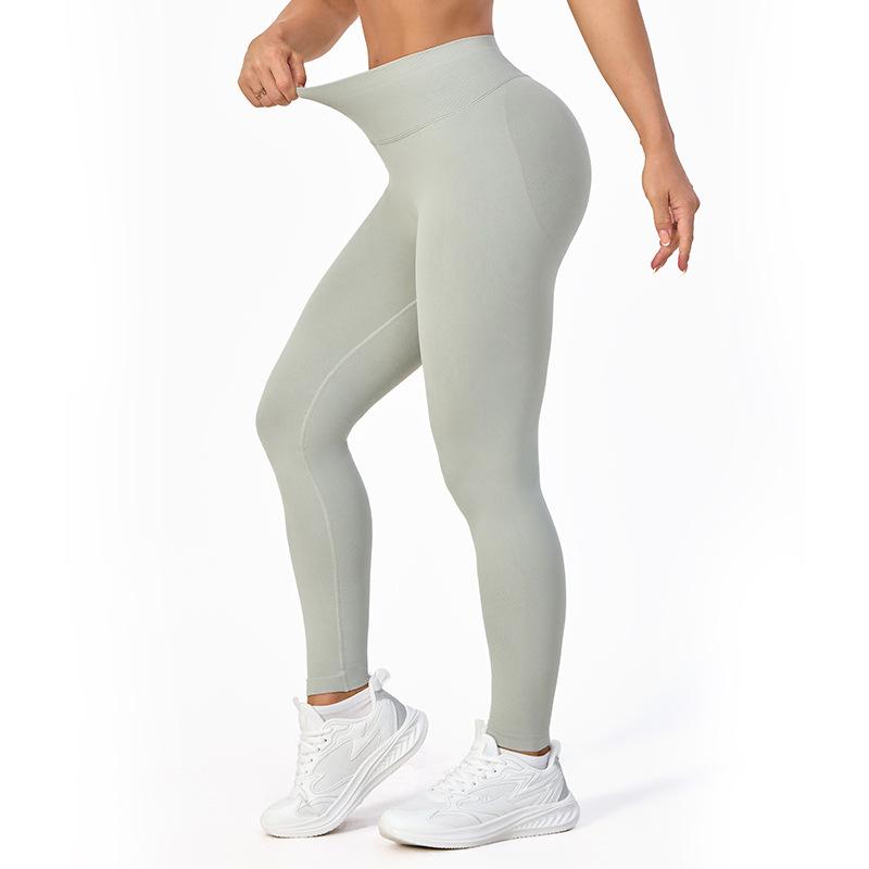 Women's High-Waisted Yoga Pants - Quick-Dry, Butt-Lifting, Sports Fitness & Running Wear