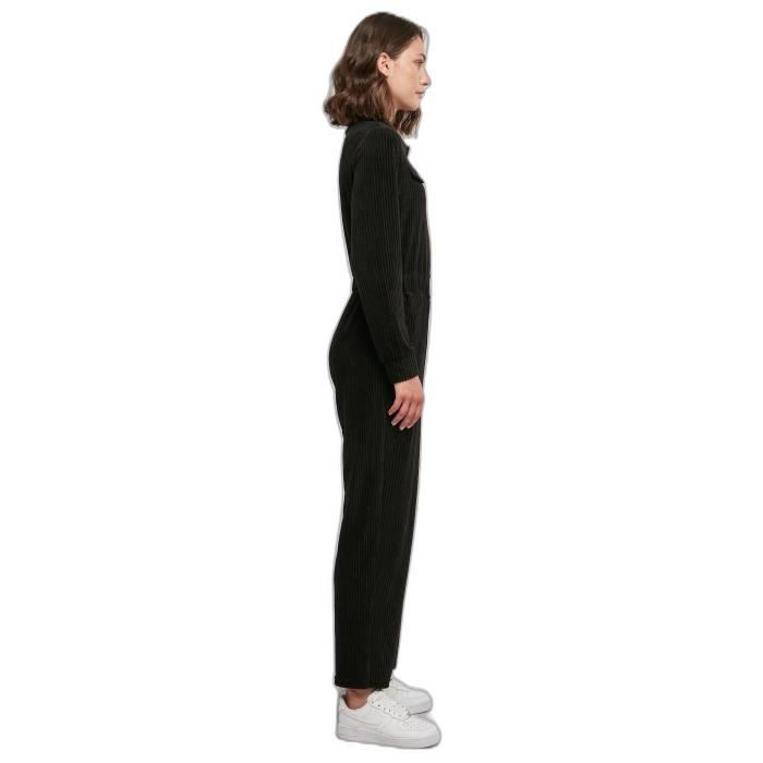 Combinaison En Velours Côtelé Femme Urban Classics - Noir - L