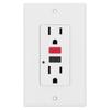 Wall Outlet  GFCI Smart Ground Fault Leakage  Socket Switch AC120V LD‑3003