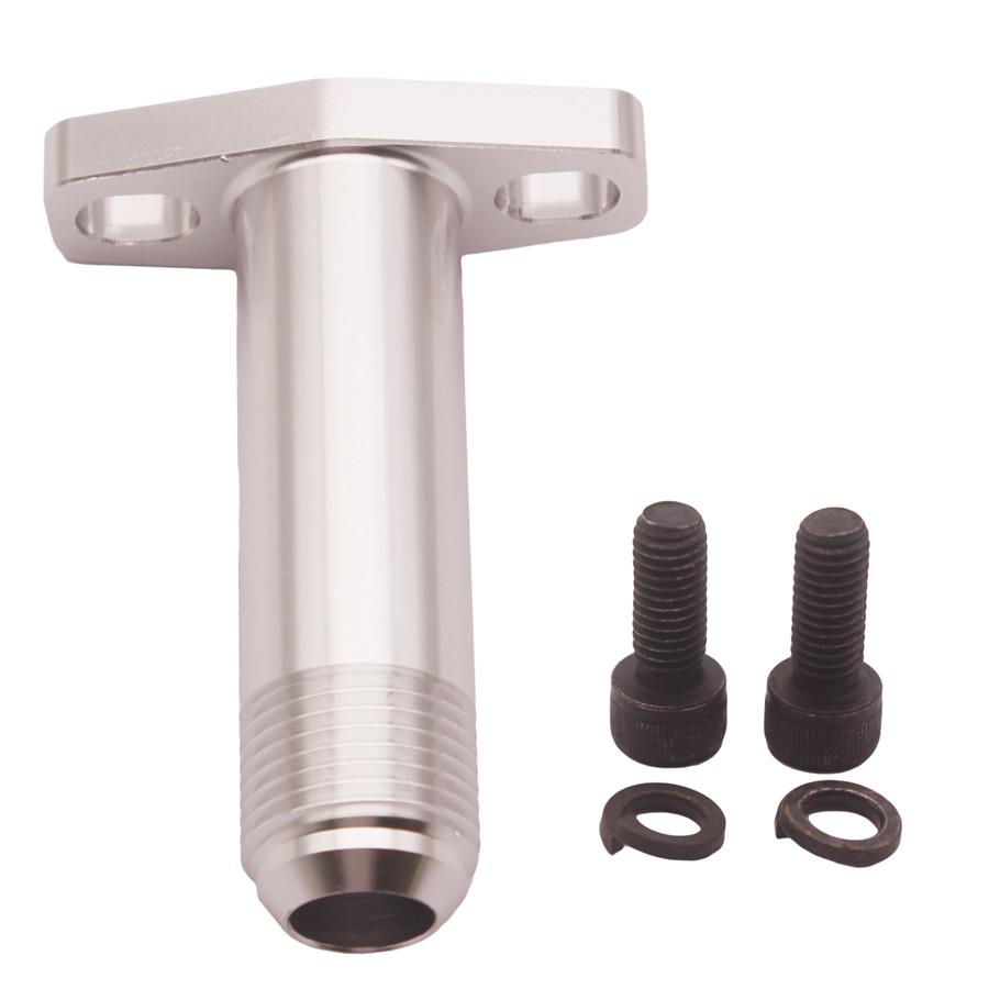Billet Turbo Oil Drain Return Flang For 10AN Garrett Ball Bearing GT28 GT30 GT35