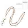 Boho Lanyards For Id Badges Gifts For Women For Christmas Retractable Wood Beaded Badge Holder Teacher Lanyard Cruise Lanyard