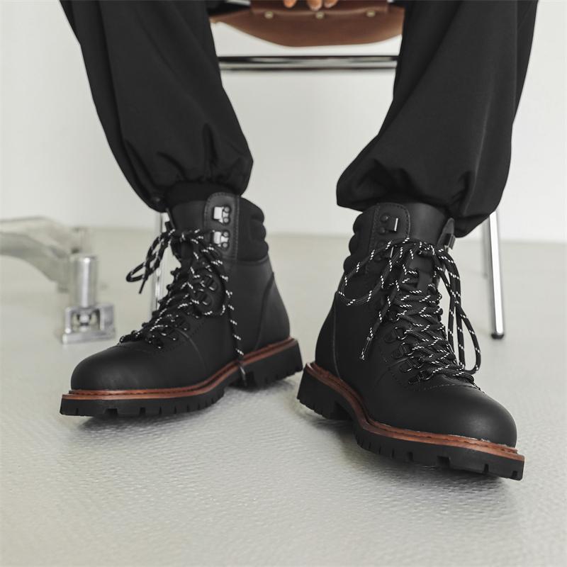 Fashion Hot men's boots Classic and fashionable design styles Leisure Business Office outdoor party Daily Youth Adult Quality Shoes