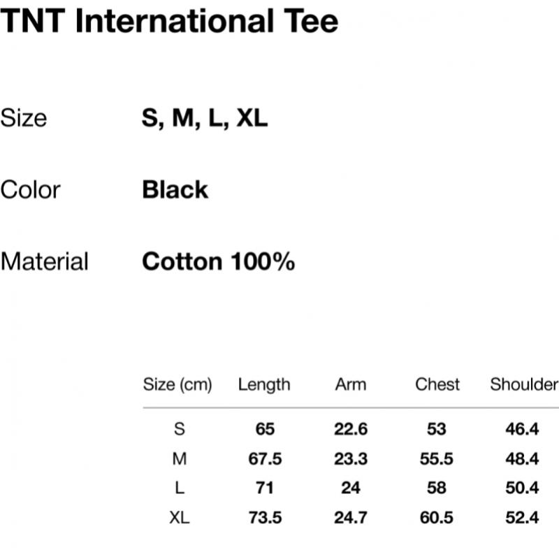 ThIs Is Never That Tnt International Tee Black