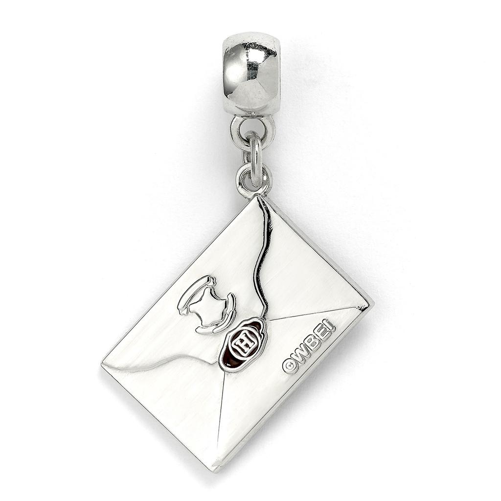 Harry Potter Hogwarts Acceptance Letter Slider Charm Silver