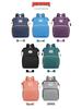 Portable Folding Mummy Bag: Lightweight, Large-Capacity Mother & Baby Backpack with Multi-purpose Bed Feature.
