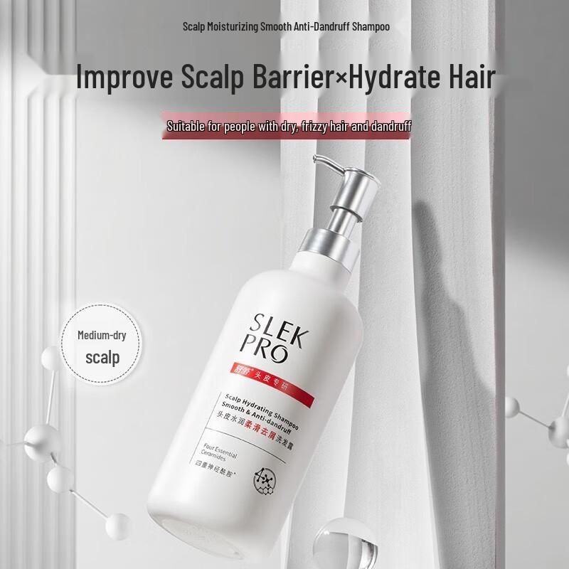 Slek PRO Hydrating Anti-Dandruff Shampoo