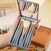 5Pcs/Set Concealer Blending Brush Kit Artificial Fiber Eye Makeup Eyeshadow Makeup Tool