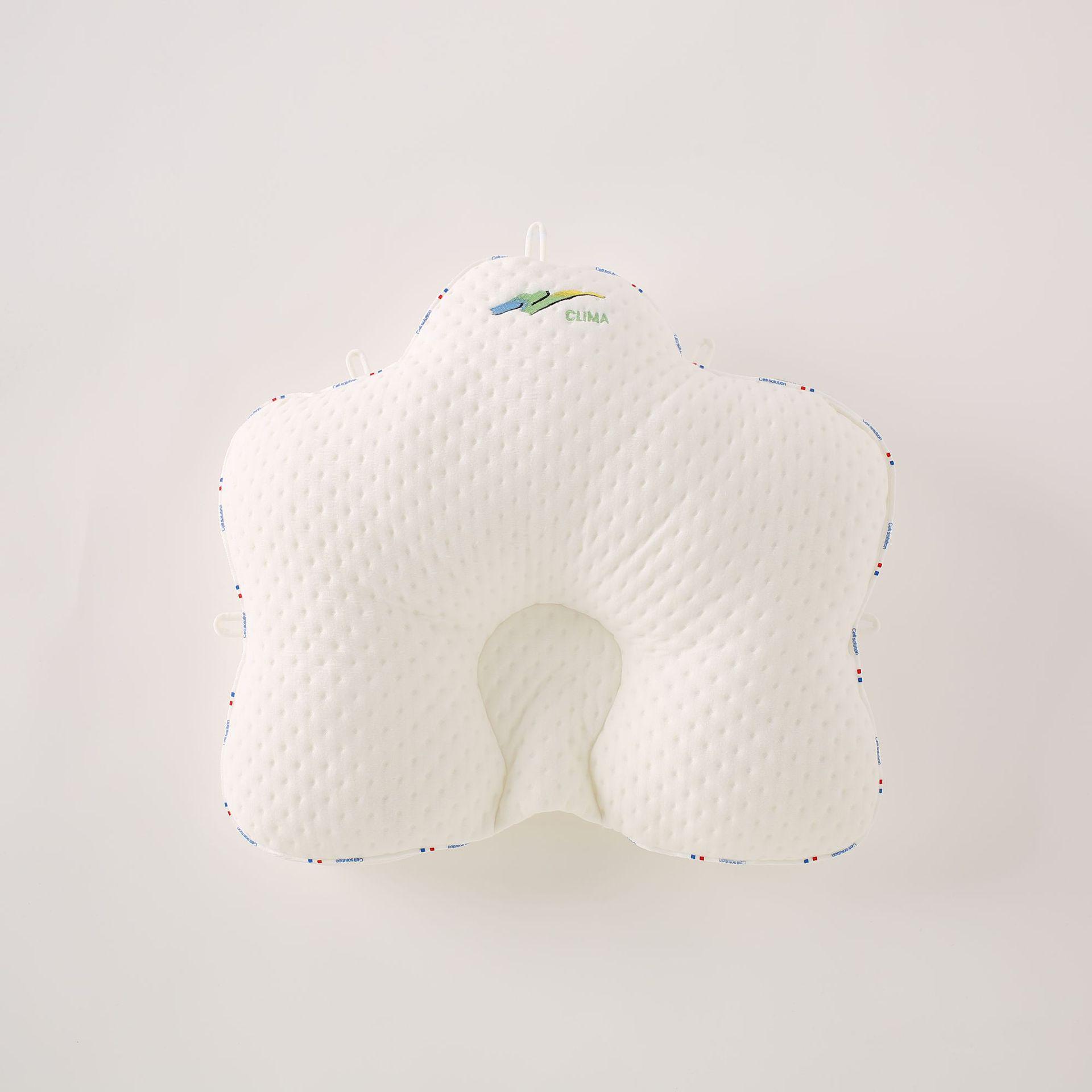 

Children s Anti-Flat Head Pillow for Newborns - Neck & Cervical Support (0-1 Year) Suitable for 0-1 year белый