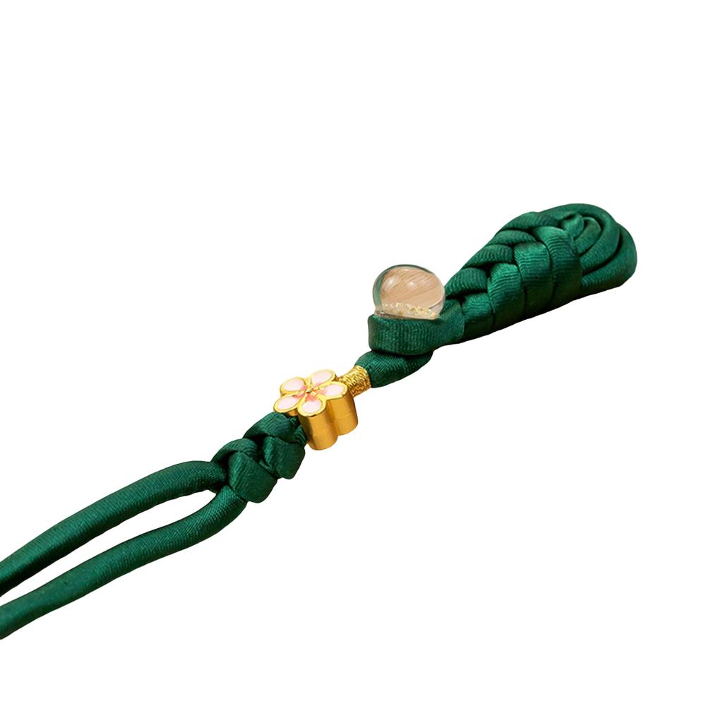 Fringed Flower Frog Button for Chinese Cheongsam Ethnic Costume Closure Button for Sewing Sweater Cardigan Evening Gowns