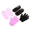 Maschera per Piedi in Silicone Anti-Crepa per Spa Previene la Secchezza Set Maschera per Piedi e Mani Calzini Pedicure e Guanti Idratanti per la Cura di Piedi/Mani