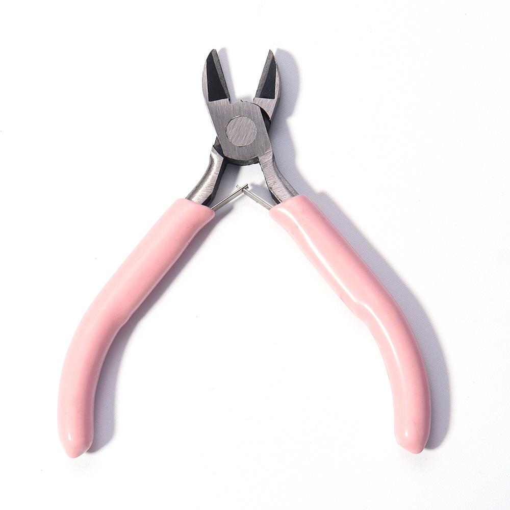 Multifunctional Mini Jewelry Pliers Stainless Steel Needle Nose Pliers Wire Cutter DIY Beading Tool for Crafts & Precision Repair