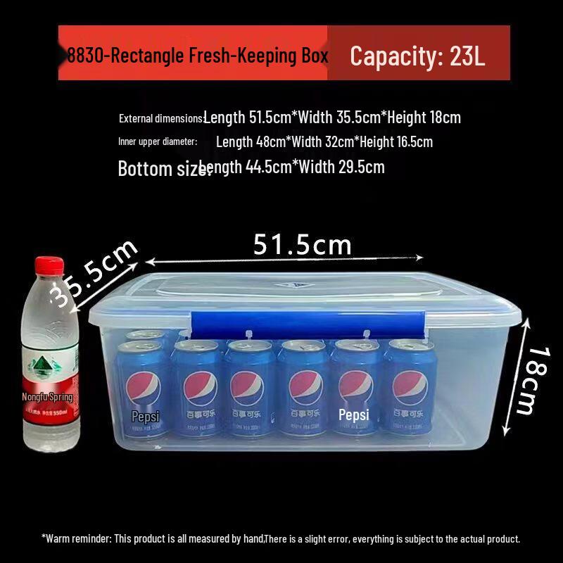 ZISIZ Food Grade Plastic Storage Container