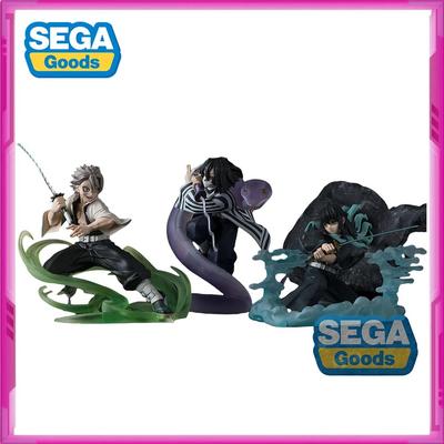 W magazynie Oryginalna SEGA Xross Link Kimetsu no Yaiba Tokitou Muichirou Iguro Obanai Shinazugawa Sanemi Figurka Akcji Anime Model Zabawki