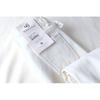 Fleece white jeans women's high waist and thin, autumn and winter fleece small feet versatile elastic radish pants