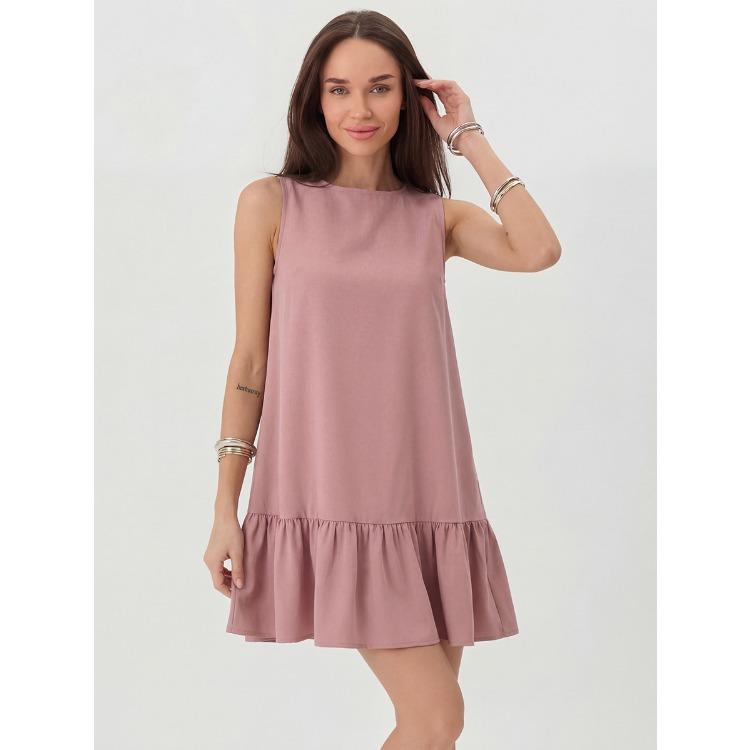 Fashionable Sleeveless Dress Loose-fitting Short Summer Style Elegant A-line Skirt