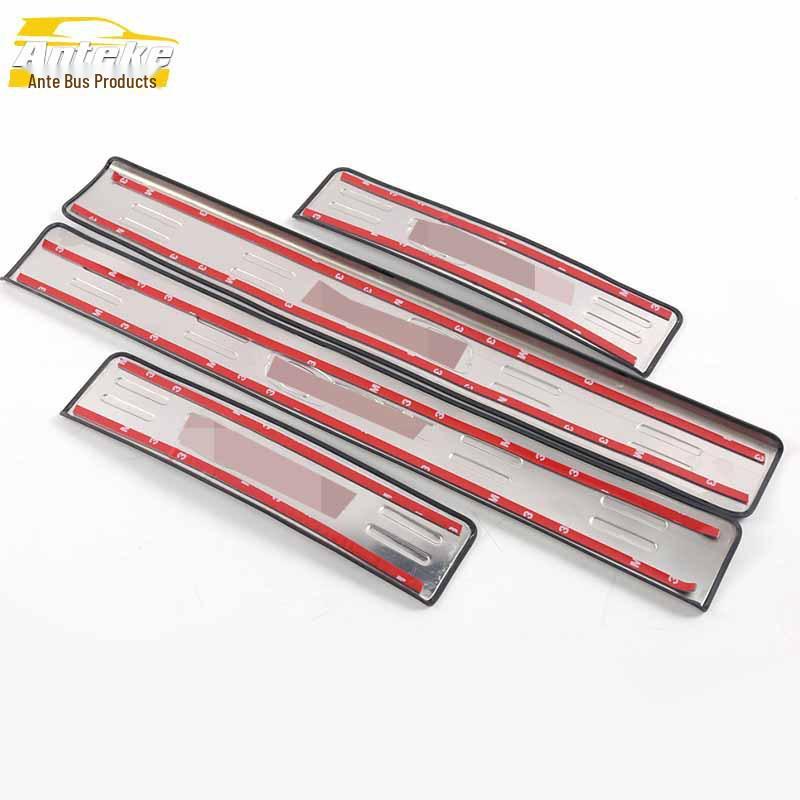 MG3 Door Sill Trim Stickers & Stainless Steel Welcome Pedal Bumper - Anti-Scratch Bright Strip