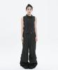 Hanahi Side Shirring Pocket Wide Pants Gray