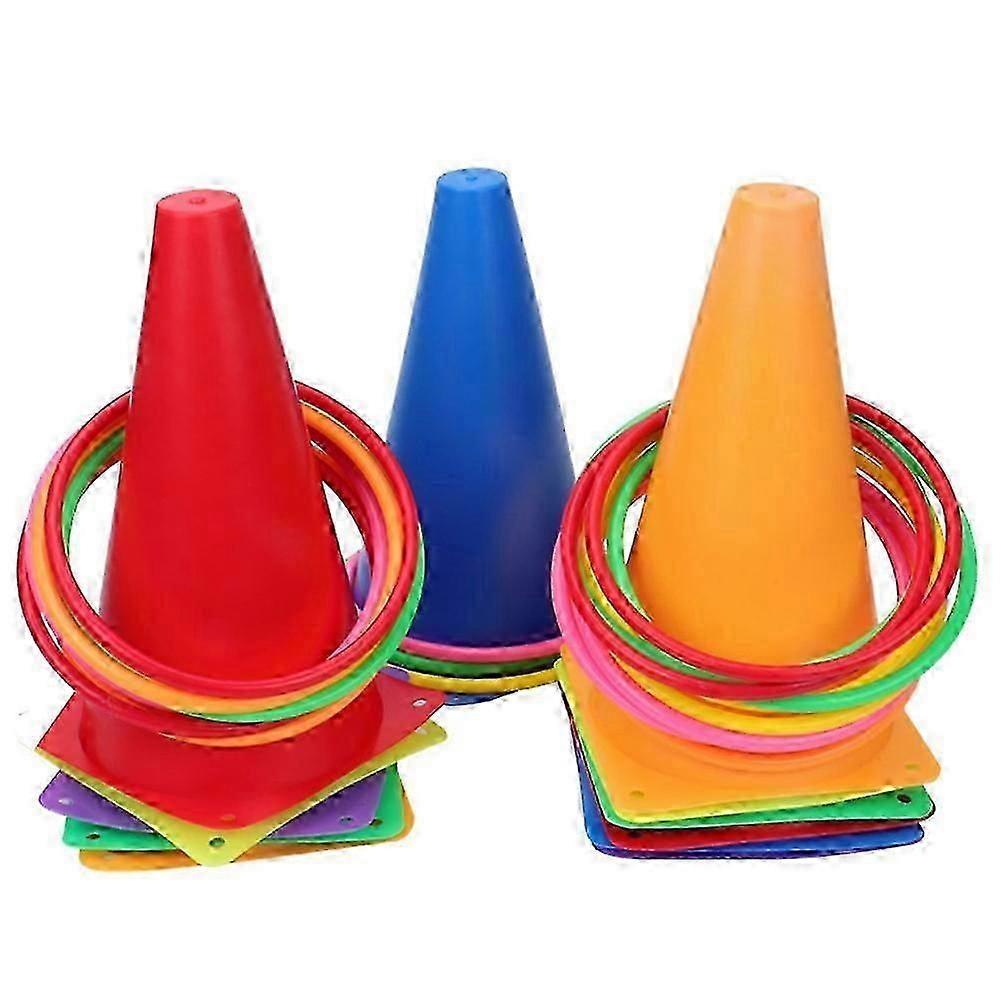 Children'S Fun Ring Throwing Game Outdoor Throwing Plastic Circle Parent-Child Interactive Competition Sense Training SP