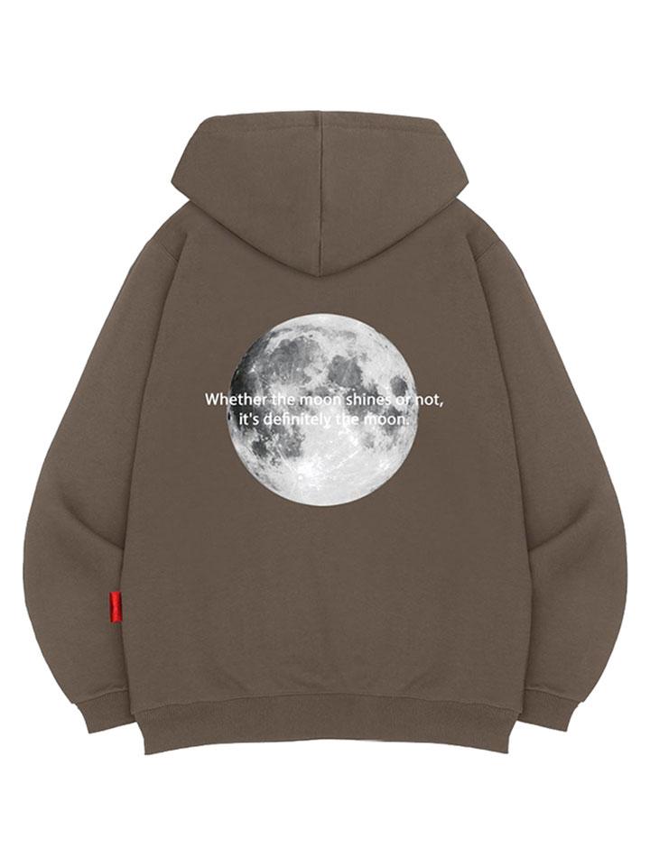 Full Moon Hoodie Unisex Big Size M~4Xl (B Type)