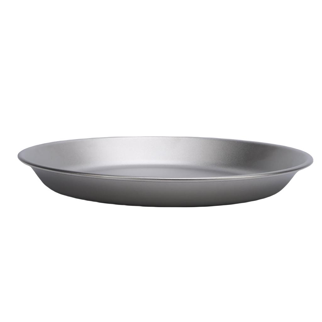 Camping Plate Camping Plates for Camping Survival Cooking BBQ Backpacking Ti Alloy 300ml Outdoor Dishes