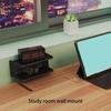 Space Saving 2 tiers Bedside Organizers Wall Mount Shelf For Smartphones Glasses Toiletries ABS Construction Multipurpose Use