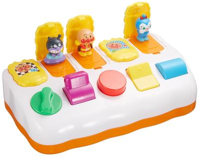 Bandai BabyLabo Anpanman Open and Ages 1 and Up Pyokkon!