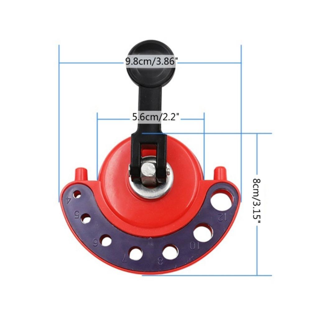 Narzędzie Budowlane Wiertło Lokalizator Otworów w Szkle Prowadnik Wiertła Płytka Szkło Lokalizator Otworów Przyssawka do Płytek