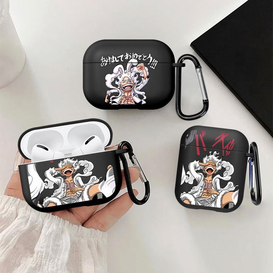 Cartoon One Piece Luffy Earphone Cases Cover Case For Airpods Pro 3 4 Pro3 2 Pro2 1