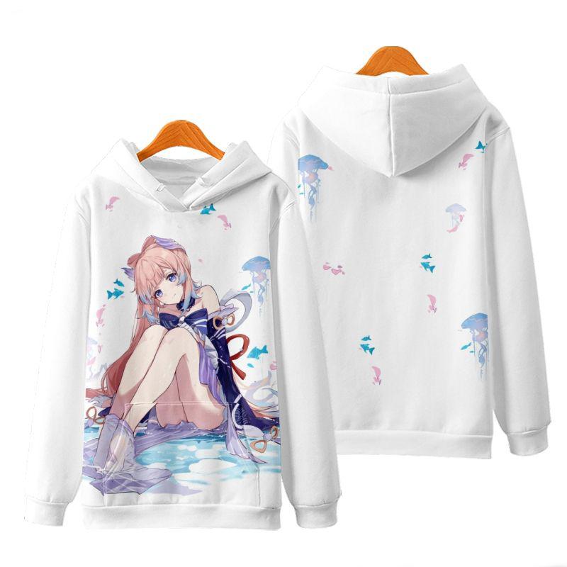 

Игра Genshin Impact Санономия Кокоми Толстовки Мужские 3D Принт Косплей Аниме Толстовка Мужская Женская Пуловер Пальто Y2k Мужская Одежда 6XL