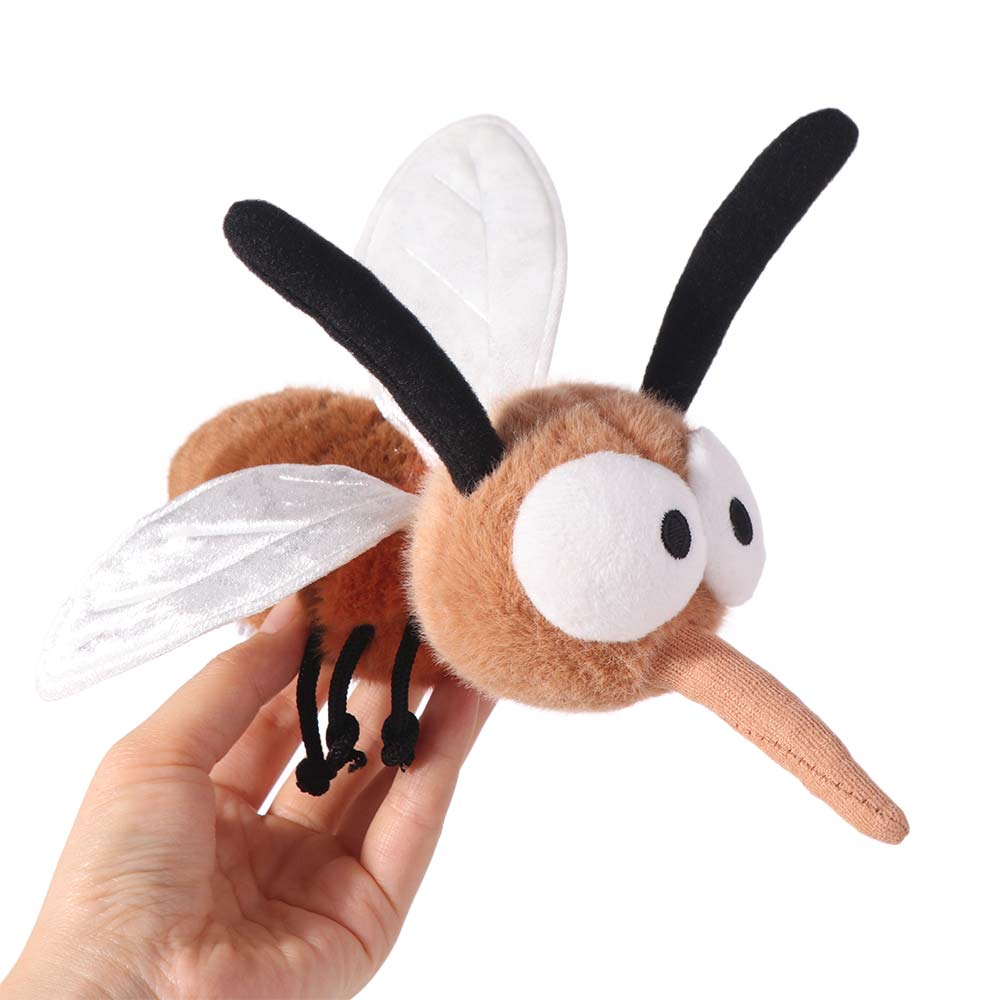 Funny Insect Mosquito Plushie Home Decoration Stuffed Mosquito Mosquito Insect Toy  Halloween Gift