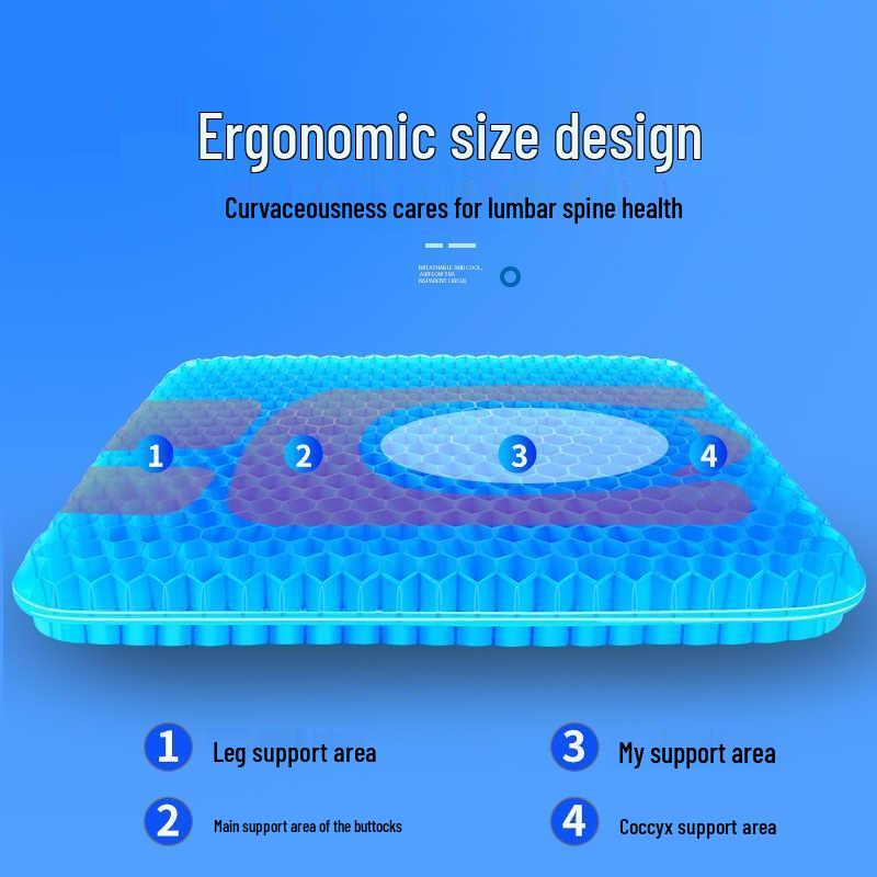 HANDUNYOU Honeycomb Gel Seat Cushion