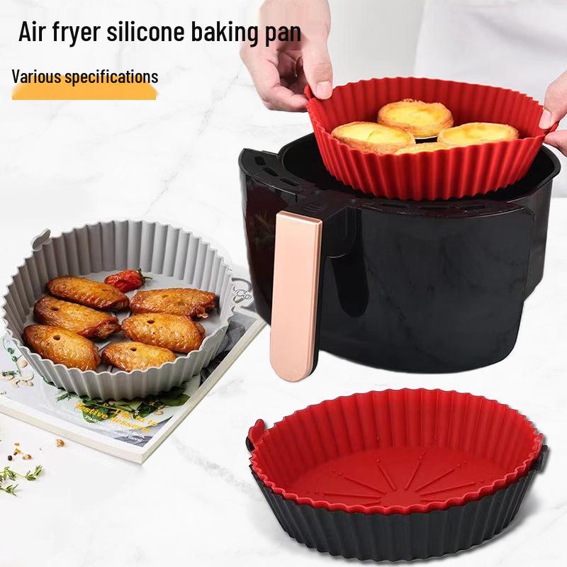 Silicone Air Fryer Baking Mat and Cake Tray