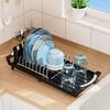 Kitchen Dish Drain Rack Multi-functional Drying Rack New Storage Rack  Countertop Shelf
