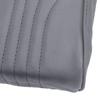 Gray PU Leather Car Center Console Armrest Pad Cushion Cover Protection Mat