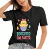 Easily Distracted By Dogs And Quilting Unisex Cotton T Shirt, Premium Cotton Print, Durable, Casual And Fashionable, Perfect Gift For Dog And Quilting