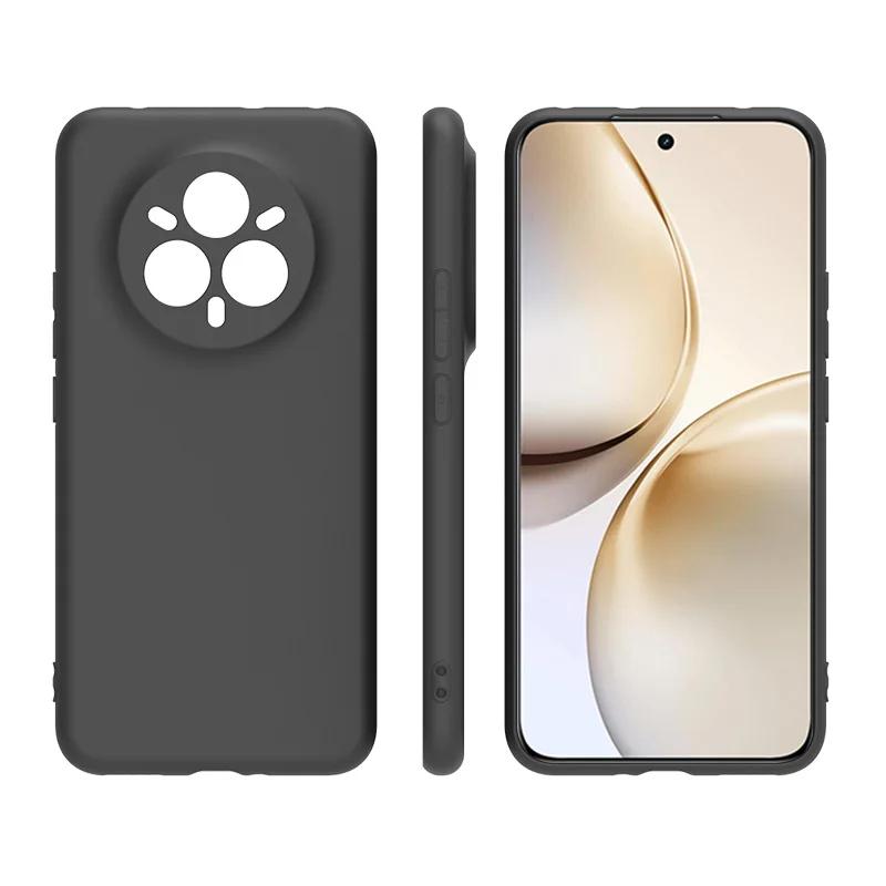 Ultra tenké průhledné měkké TPU pouzdro na telefon pro Realme 14 Pro Plus 5G 14 Pro+ 14X 13 Pro Plus Průhledný kryt s ochranou objektivu fotoaparátu