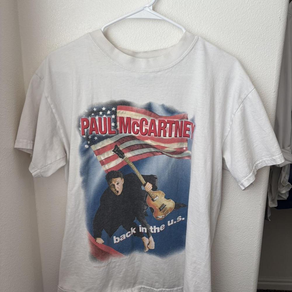 Vintage Paul McCartney tour shirt Unisex T-Shirt S